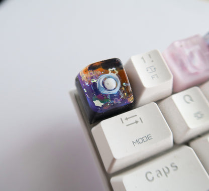 Artisan Galaxy Resin Keycap