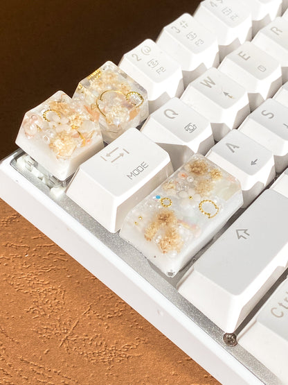 Flower Resin Keycap