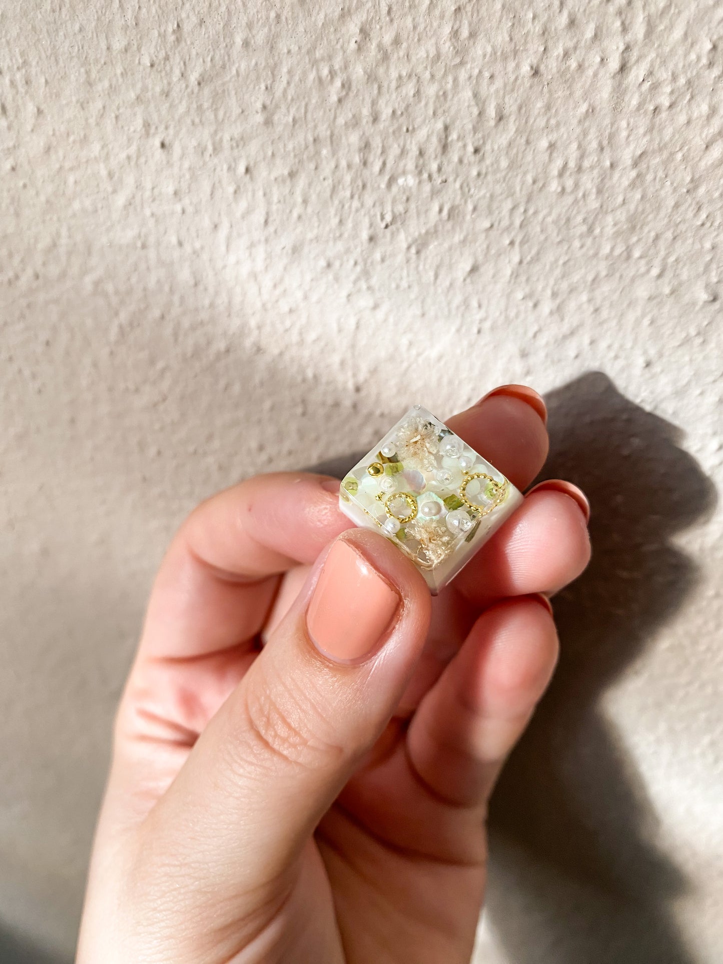 Flower Resin Keycap