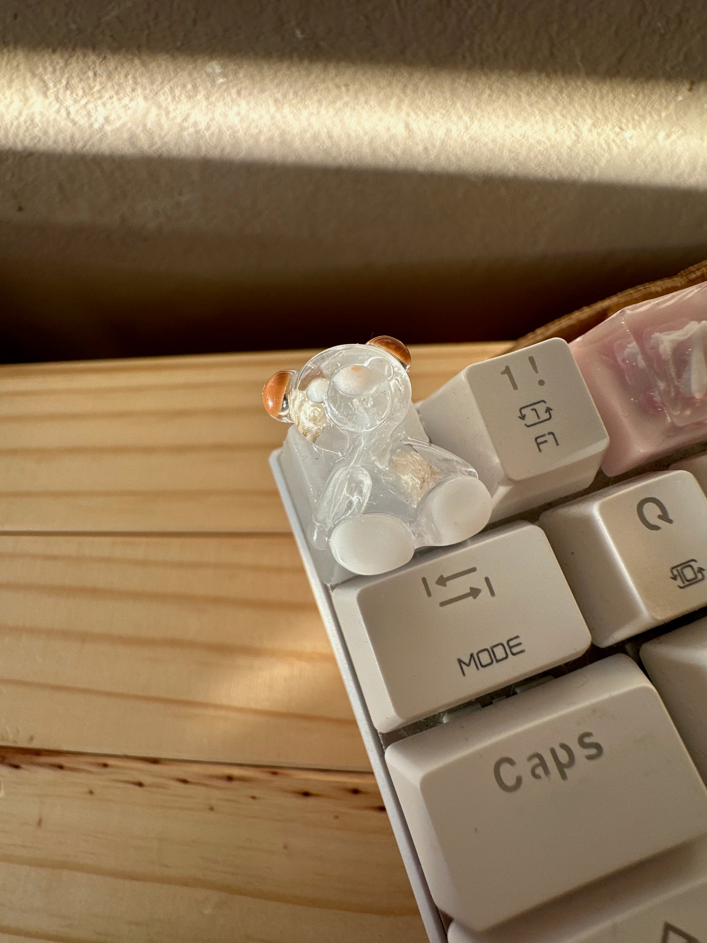 Kawaii Bear Resin Keycap