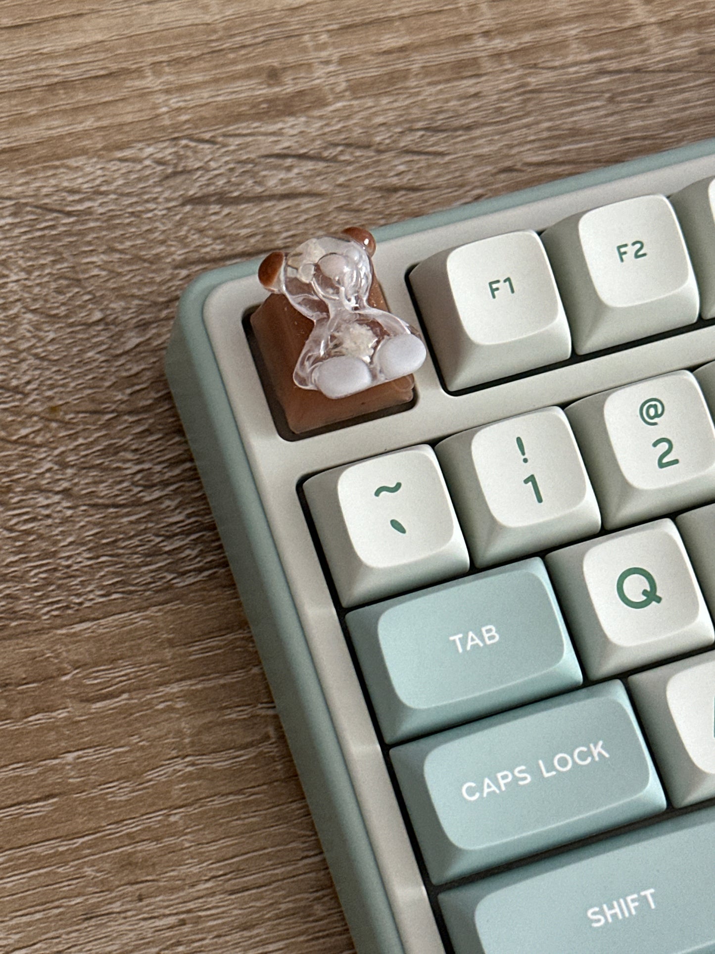 Kawaii Bear Resin Keycap